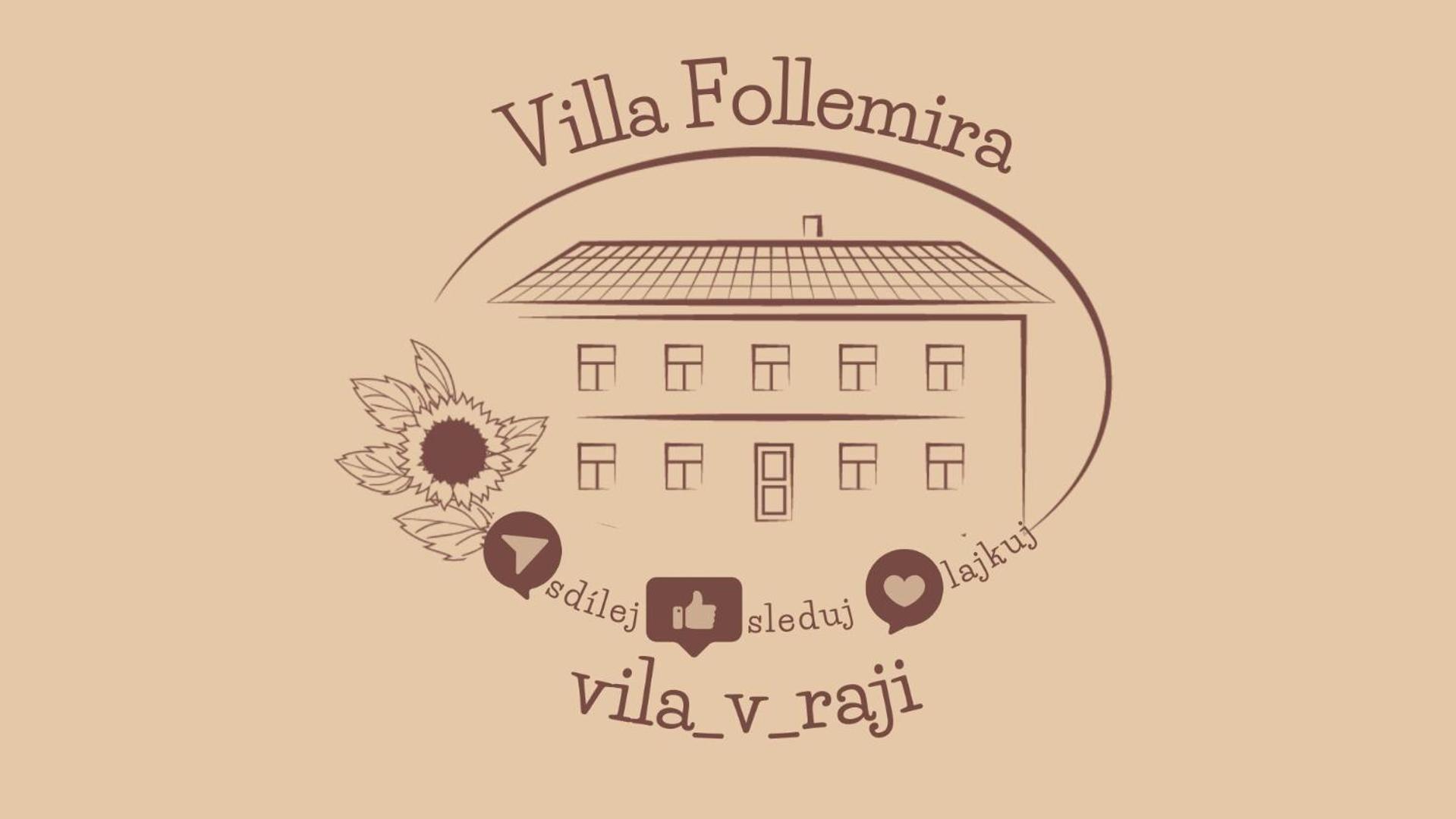 Villa Follemira Cz - Kitchen - Garden - Bike Storage Pencin Exterior foto